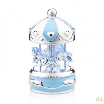 Carrossel Musical Dhome Cavalinhos C/ LUZ   BILAMINADO