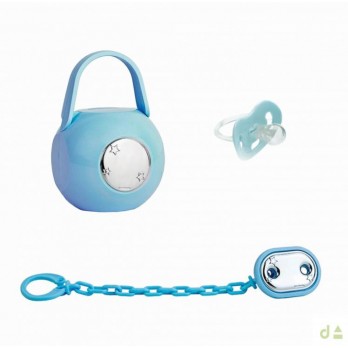 Set Dhome Porta + Corrente Chupeta PERSONALIZÁVEL BILAMINADO