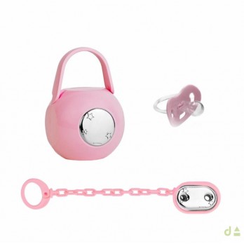 Set Dhome Porta + Corrente Chupeta PERSONALIZÁVEL BILAMINADO