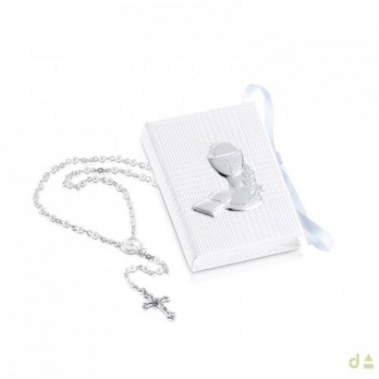 Caixa de Terço Dhome Comunhão  BILAMINADO