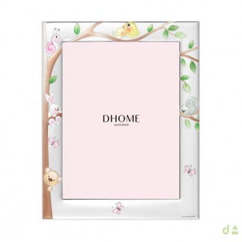 Moldura Dhome Ursinho PVD/PRATEADO