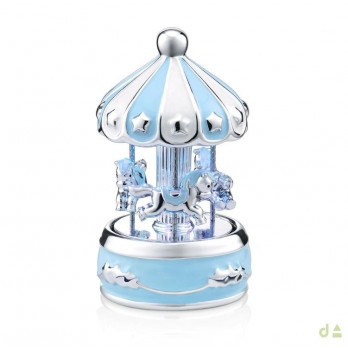 Carrossel Musical Dhome Cavalinhos C/ LUZ   BILAMINADO