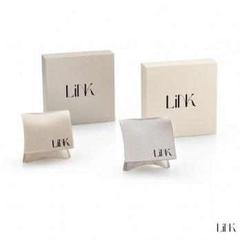 Brincos Link  PRATA DOURADA