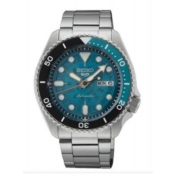 Relógio Homem Seiko 5 Sports Style Azul - SRPJ45K1