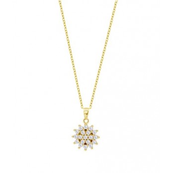 COLAR LOTUS SILVER LP3081-1/2