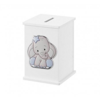 Mealheiro Dhome Elefante Pvd Prateado