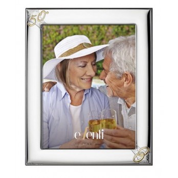 Moldura Dhome 50 Anos PVD/PRATEADO