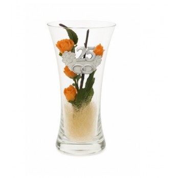 Jarra Dhome 25 Anos PVD PRATEADO