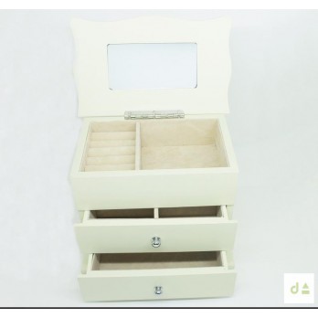 Guarda-Joias Dhome Ursinho   BILAMINADO PRATA