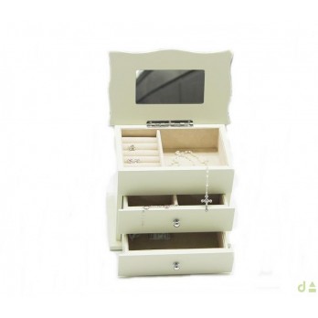 Guarda-Joias Dhome Comunhão Menina BILAMINADO PRATA