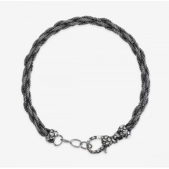 Pulseira Chain Spike Trançado  ALBERT M. WSOX00602. S