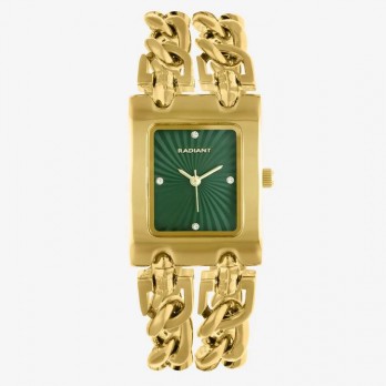 Relógio Radiant MulherDonatella Verde/Dourado  RA672204