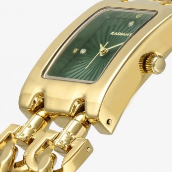 Relógio Radiant MulherDonatella Verde/Dourado  RA672204