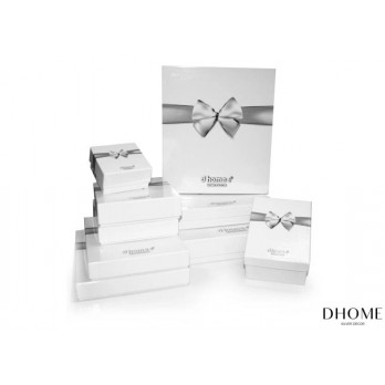 Moldura Ursinho Dhome  PVD PRATEADO