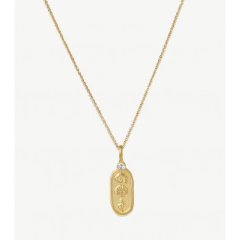 COLAR PRATA DOURADA SALTY MESH 1254008DC1