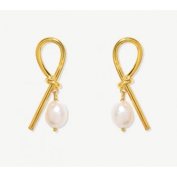 Brincos  Prata Dourada Margot MESH 7252008D