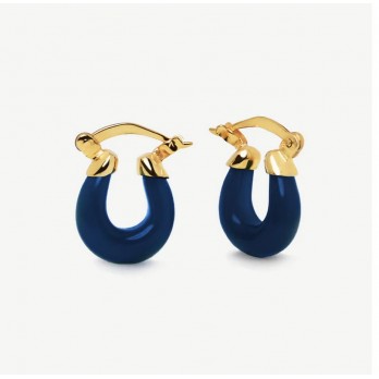 Brincos Prata Dourada Isla MESH 8232001DC2