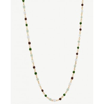 Colar Prata Dourada  Splash MESH COL0010C13