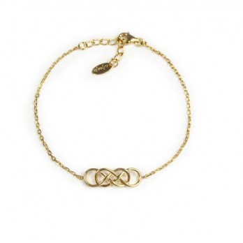 Pulseira Infinito  Prata Amen Jewelry BR2INB