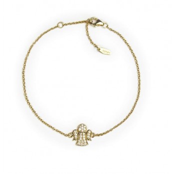Pulseira Anjo Guarda Prata Amen Jewelry BRAG