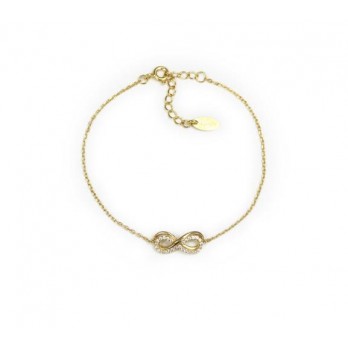 Pulseira Infinito Prata Amen Jewelry BRINLIGBZ