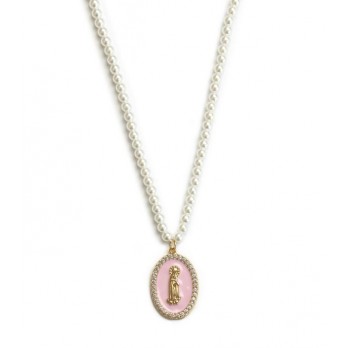 COLAR Milagrosa Amen Jewelry  Prata Dourada CLPE30SWGR02F