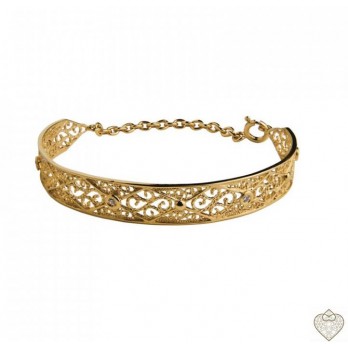 Bangle Filigrana - Canção do Mar  PRATA DOURADA