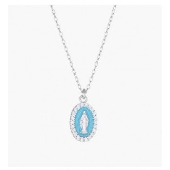 COLAR Milagrosa Prata Amen Jewelry CLIMSBPE