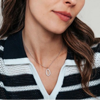 COLAR TI SENTO Prata 34110ZY/42