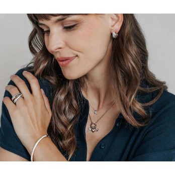 COLAR TI SENTO Prata 34115ZY/42