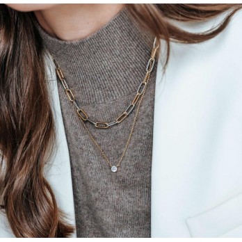 COLAR TI SENTO Prata 3947BI/48