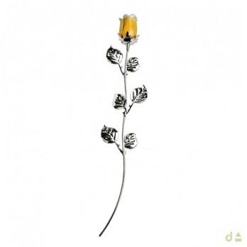 Bibelot Dhome - amarelo claro  PVD PRATEDADO