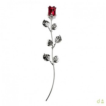 Bibelot Dhome - Rosa vermelho escuro PVD PRATEDADO