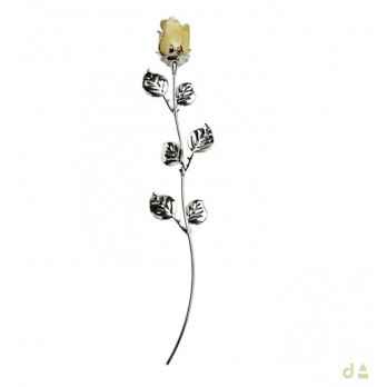 Bibelot Dhome - Rosa beje PVD PRATEDADO