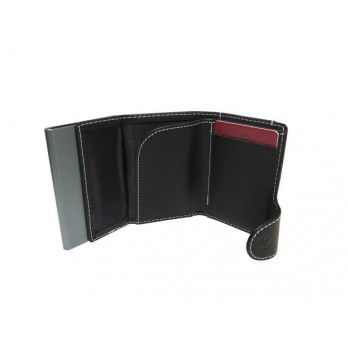 Carteira C-Secure Special Vintage preto/ponto branco