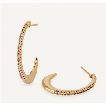 Brincos  Nux com zircônia VIDAL & VIDAL  G4015