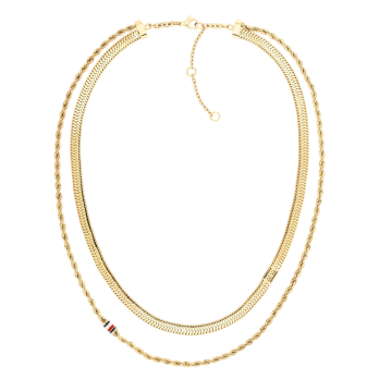 Colar Tommy Hilfiger Jewelry Duplo  2780980