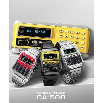 CASIO VINTAGE Edgy CA-500WEGG-9BEF