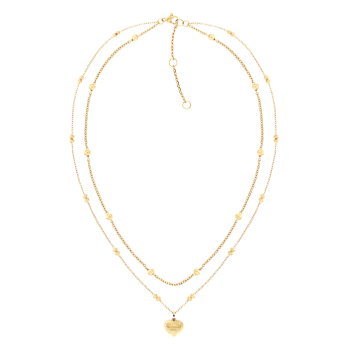 Colar Tommy Hilfiger Jewelry  Aço Duplo 2781010