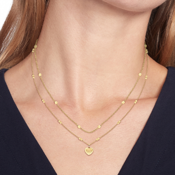 Colar Tommy Hilfiger Jewelry  Aço Duplo 2781010