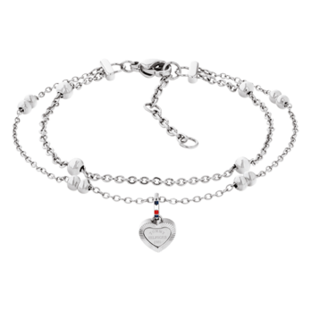 Pulseira Tommy Hilfiger Jewelry  Aço Dupla 2781011