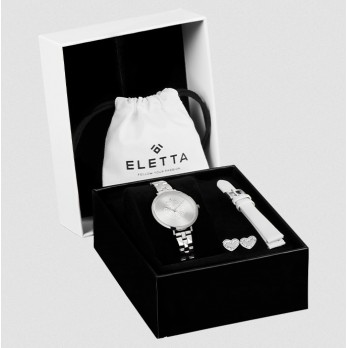 ELETTA Relógio Box Hearts Silver E2634SHEP87.BOX