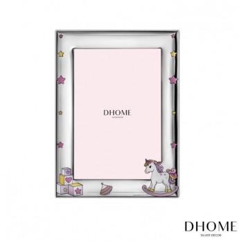 Moldura Dhome Criança PVD PRATEADO