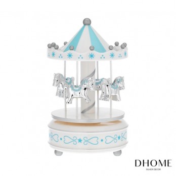 Carrossel Musical Dhome Cavalinhos  BILAMINADO