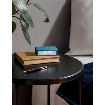 DESPERTADOR Lexon  FLIP (AZUL)  LR150BF9