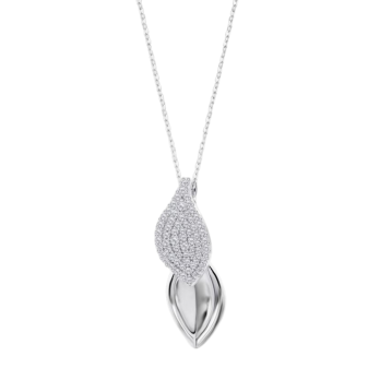 Colar Lotus Silver Lp3843-1/1 Glam de Prata