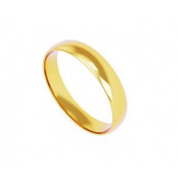 Aliança Romantis Ouro 5mm