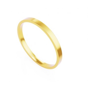 Aliança Romantis Ouro 2mm