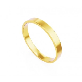 Aliança Romantis Ouro 3mm