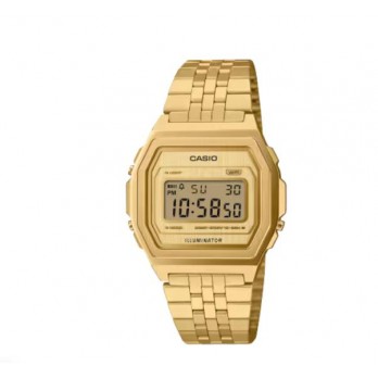 Relógio Casio Vintage Premium Prateado A1000G-9EF